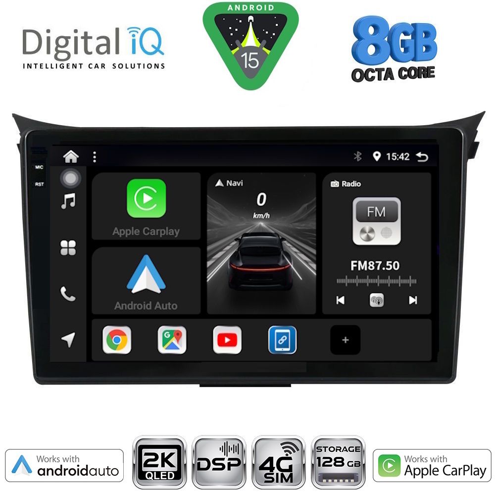 Βλησαρούλης Car Center - DIGITAL IQ BXF 11232_CPAA (9inc) MULTIMEDIA TABLET for HYUNDAI i30  mod. 2012-2017