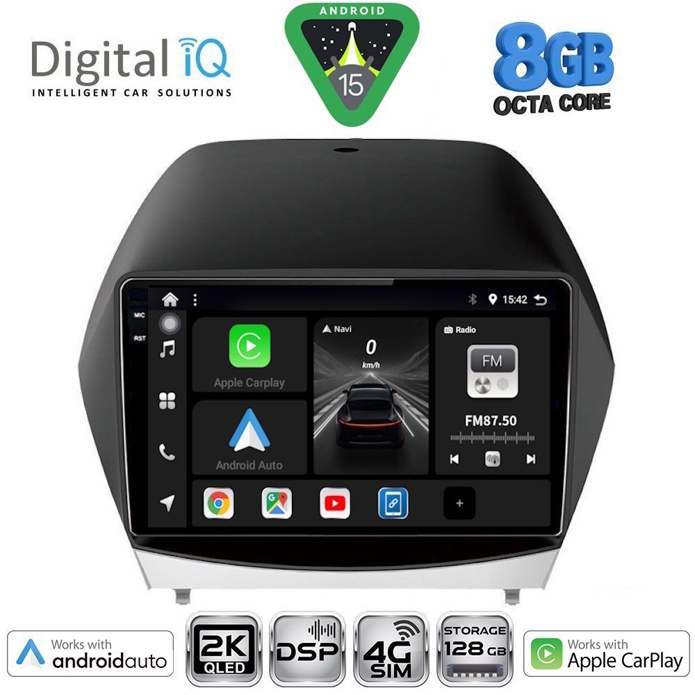 Βλησαρούλης Car Center - DIGITAL IQ BXF 11235_CPAA (10inc) MULTIMEDIA TABLET for HYUNDAI iX35  mod. 2010-2015