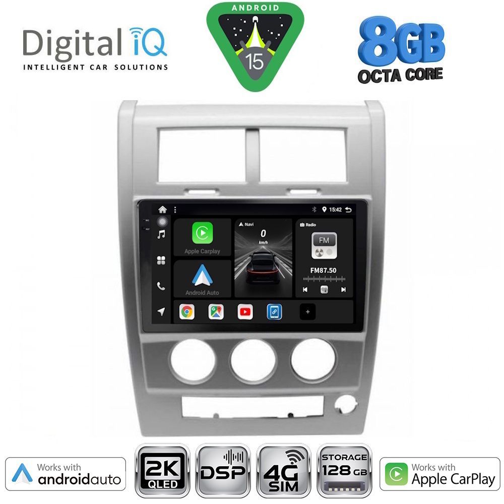 Βλησαρούλης Car Center - DIGITAL IQ BXF 11270_CPAA (10inc) MULTIMEDIA TABLET for JEEP CHEROKEE – LIBERTY mod. 2007-2014