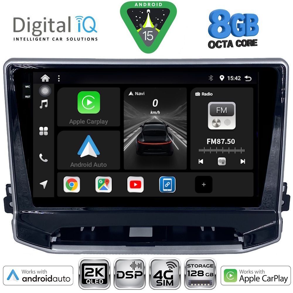 Βλησαρούλης Car Center - DIGITAL IQ BXF 11279_CPAA (10inc) MULTIMEDIA TABLET for JEEP COMPASS mod. 2022-2026