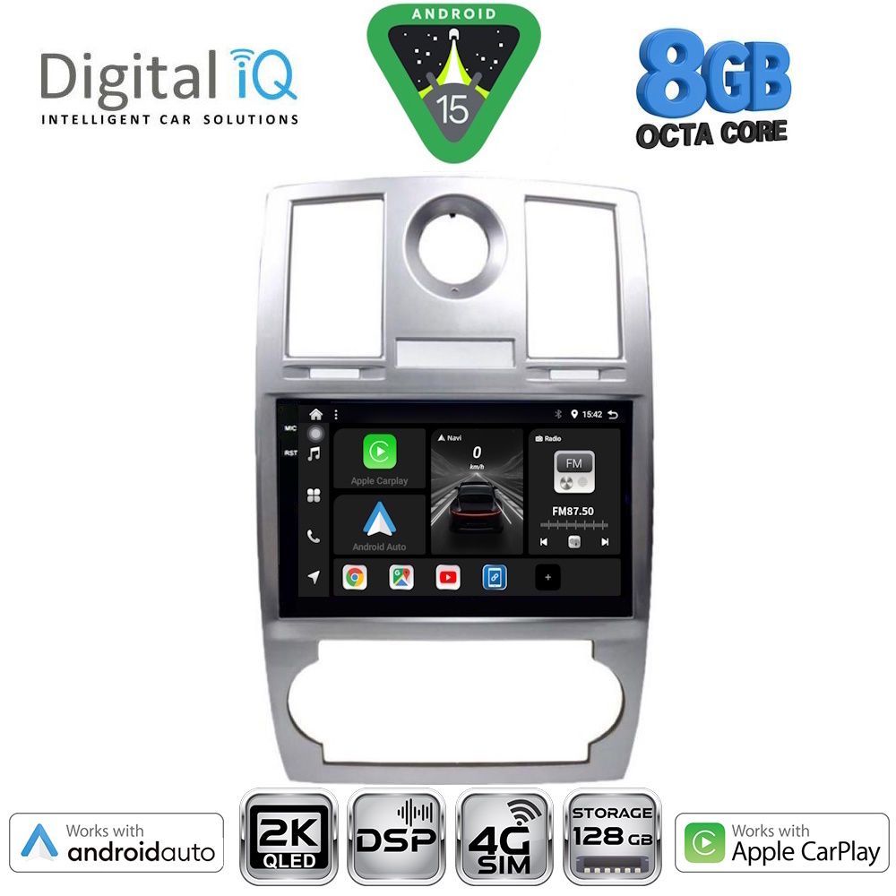 Βλησαρούλης Car Center - DIGITAL IQ BXF 11285_CPAA (9inc) MULTIMEDIA TABLET for CHRYSLER 300C mod. 2005-2010