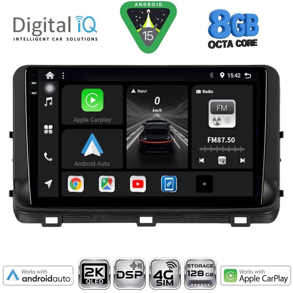 Βλησαρούλης Car Center - DIGITAL IQ BXF 11303_CPAA (10inc) MULTIMEDIA TABLET for KIA CEED - XCEED mod. 2018-2022