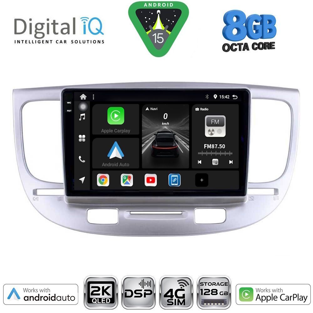 Βλησαρούλης Car Center - DIGITAL IQ BXF 11313_CPAA (9inc) MULTIMEDIA TABLET for KIA RIO mod. 2005-2011
