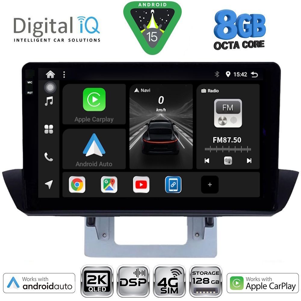 Βλησαρούλης Car Center - DIGITAL IQ BXF 11364_CPAA DASH (9inc) MULTIMEDIA TABLET for MAZDA BT50 mod. 2012-2019