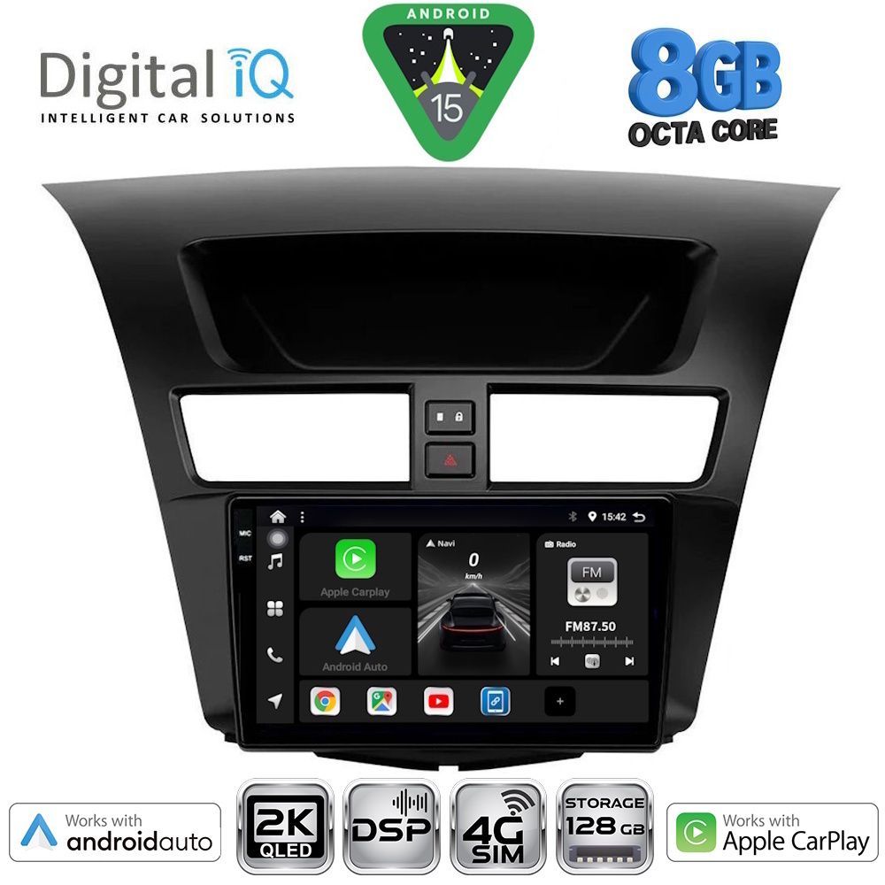 Βλησαρούλης Car Center - DIGITAL IQ BXF 11364_CPAA (9inc) MULTIMEDIA TABLET for MAZDA BT50 mod. 2012-2019