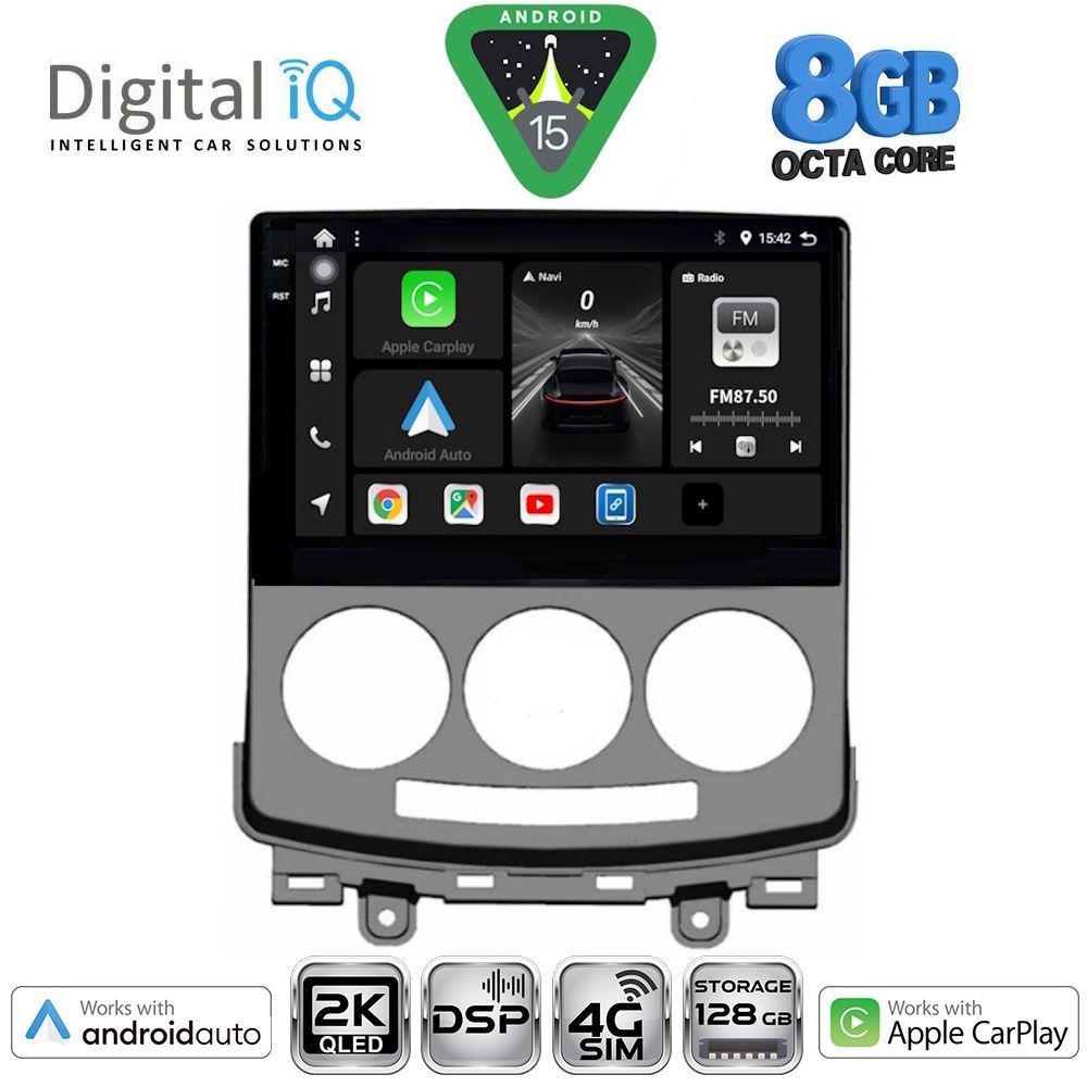Βλησαρούλης Car Center - DIGITAL IQ BXF 11370_CPAA (9inc) MULTIMEDIA TABLET for MAZDA 5  mod. 2004-2010