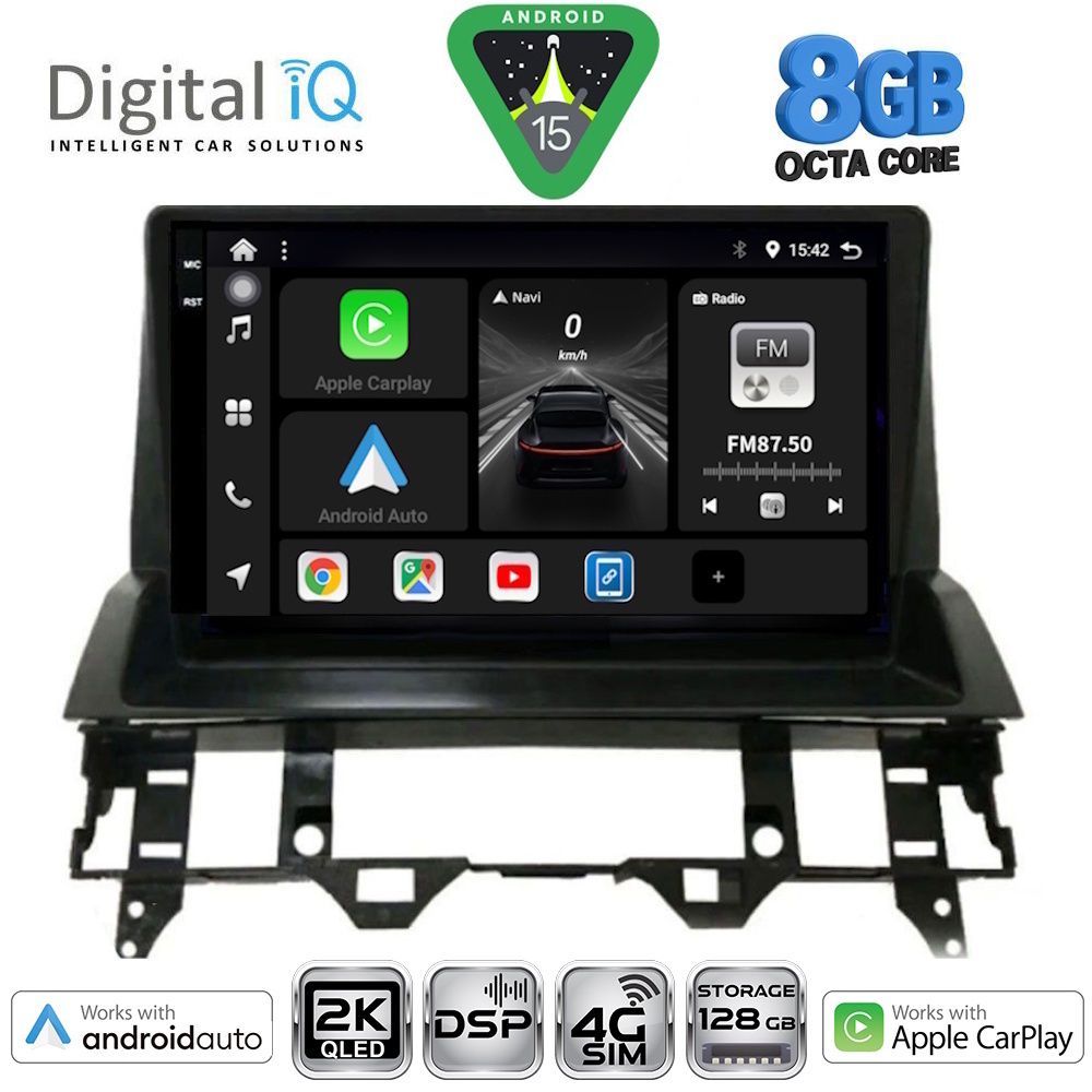Βλησαρούλης Car Center - DIGITAL IQ BXF 11376_CPAA DASH (10inc) MULTIMEDIA TABLET for MAZDA 6 mod. 2002-2008