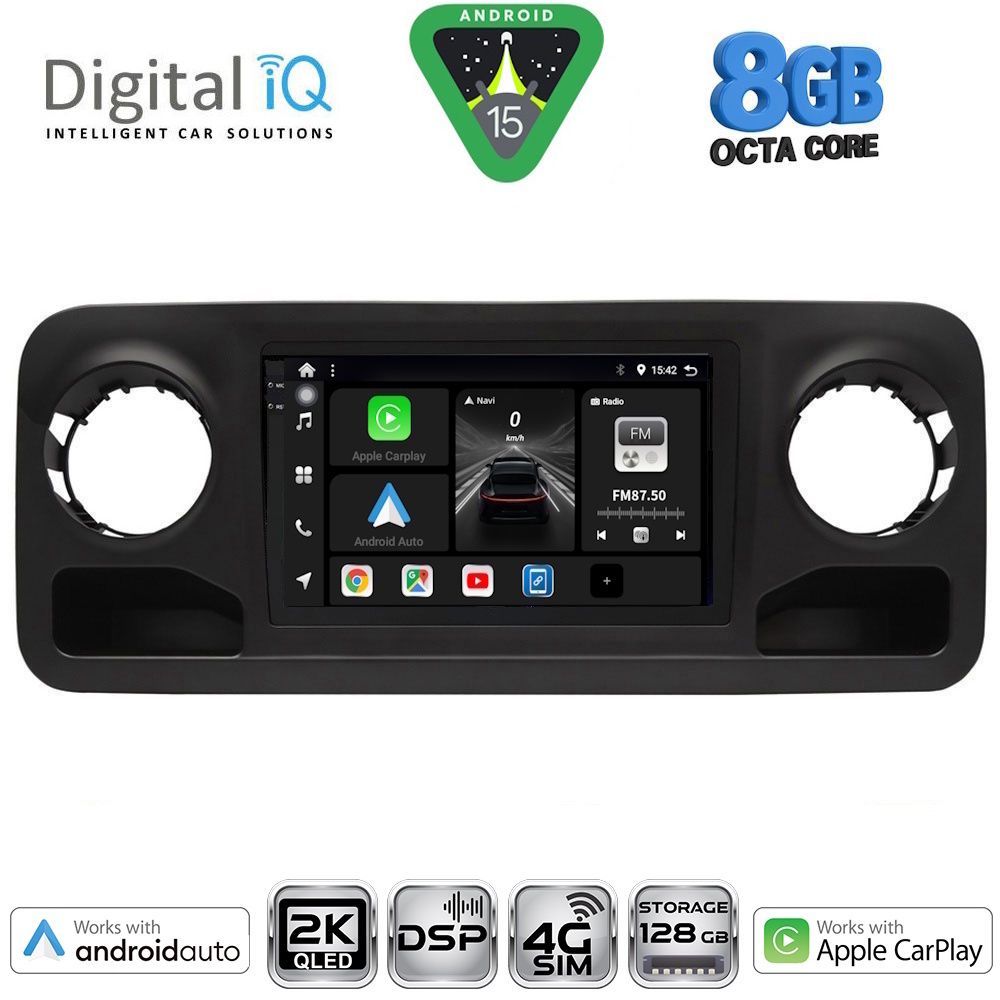 Βλησαρούλης Car Center - DIGITAL IQ BXF 11424_CPAA (10inc) MULTIMEDIA TABLET for MERCEDES SPRINTER mod. 2018-2026