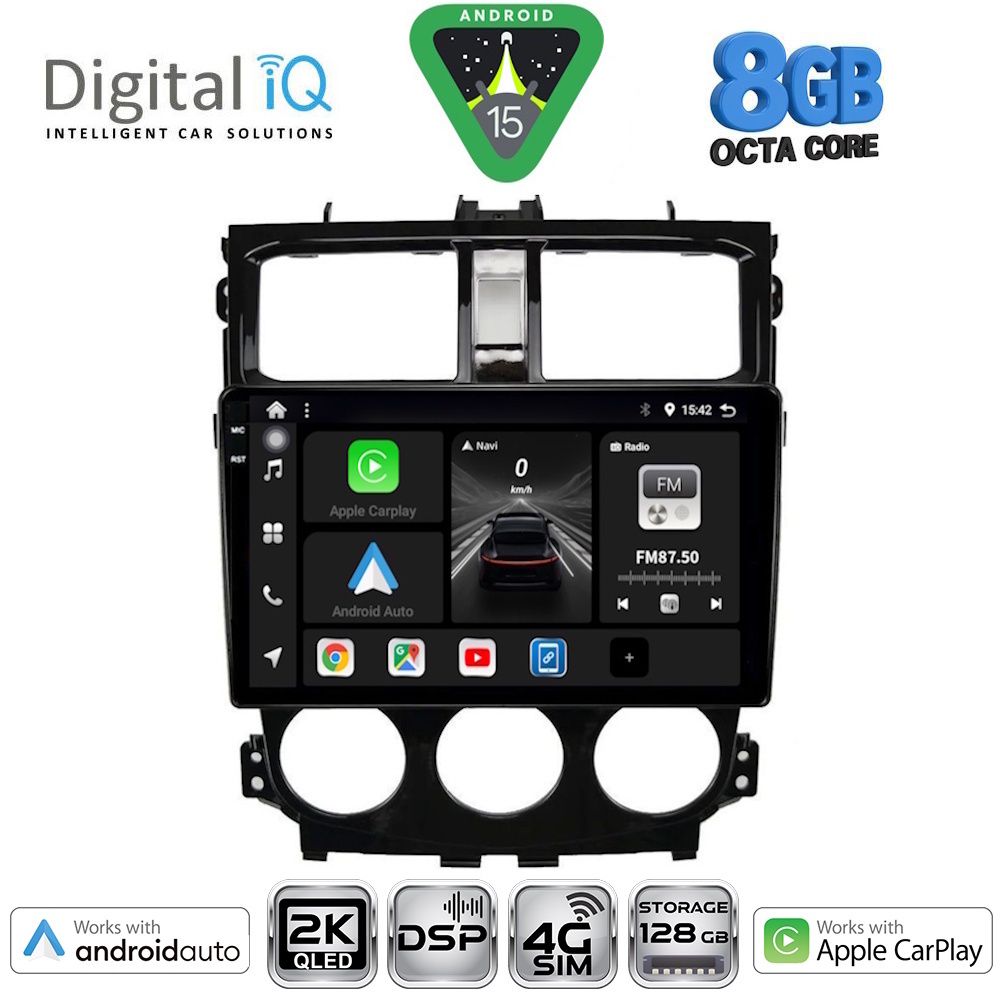 Βλησαρούλης Car Center - DIGITAL IQ BXF 11435_CPAA (9inc) MULTIMEDIA TABLET for MITSUBISHI COLT mod. 2013-2023