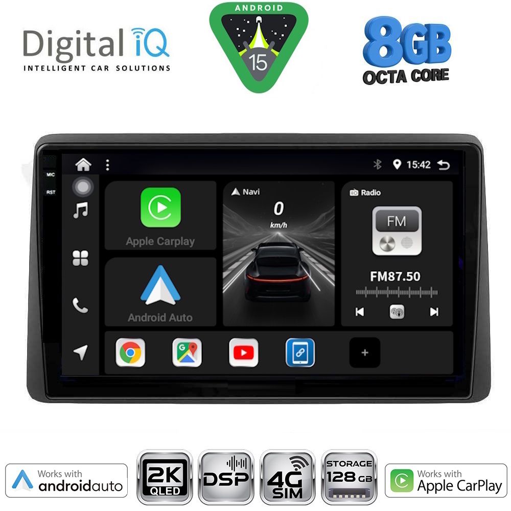 Βλησαρούλης Car Center - DIGITAL IQ BXF 11450_CPAA (10inc) MULTIMEDIA TABLET for NISSAN NAVARA D22 mod. 1998-2004