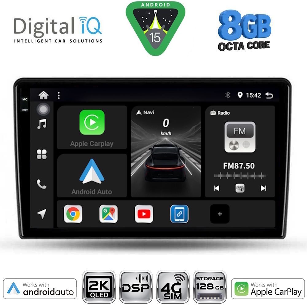 Βλησαρούλης Car Center - DIGITAL IQ BXF 11476_CPAA (10inc) MULTIMEDIA TABLET for NISSAN XTRAIL mod. 2004-2007