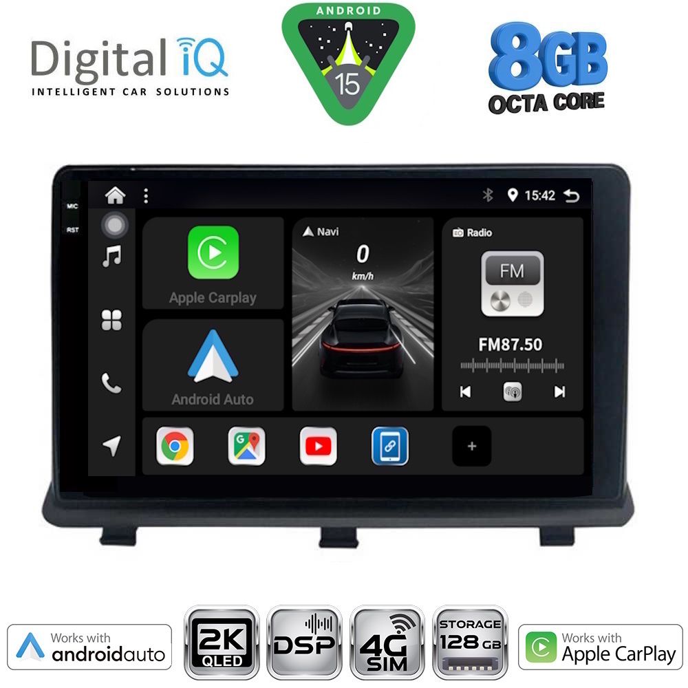 Βλησαρούλης Car Center - DIGITAL IQ BXF 11480_CPAA (9inc) MULTIMEDIA TABLET for OPEL ANTARA mod. 2006-2016