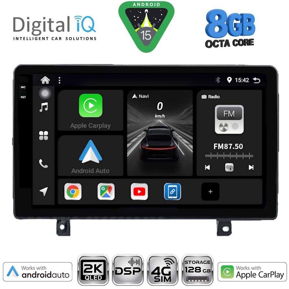 Βλησαρούλης Car Center - DIGITAL IQ BXF 11485_CPAA (9inc) MULTIMEDIA TABLET for OPEL ASTRA H mod. 2004-2010