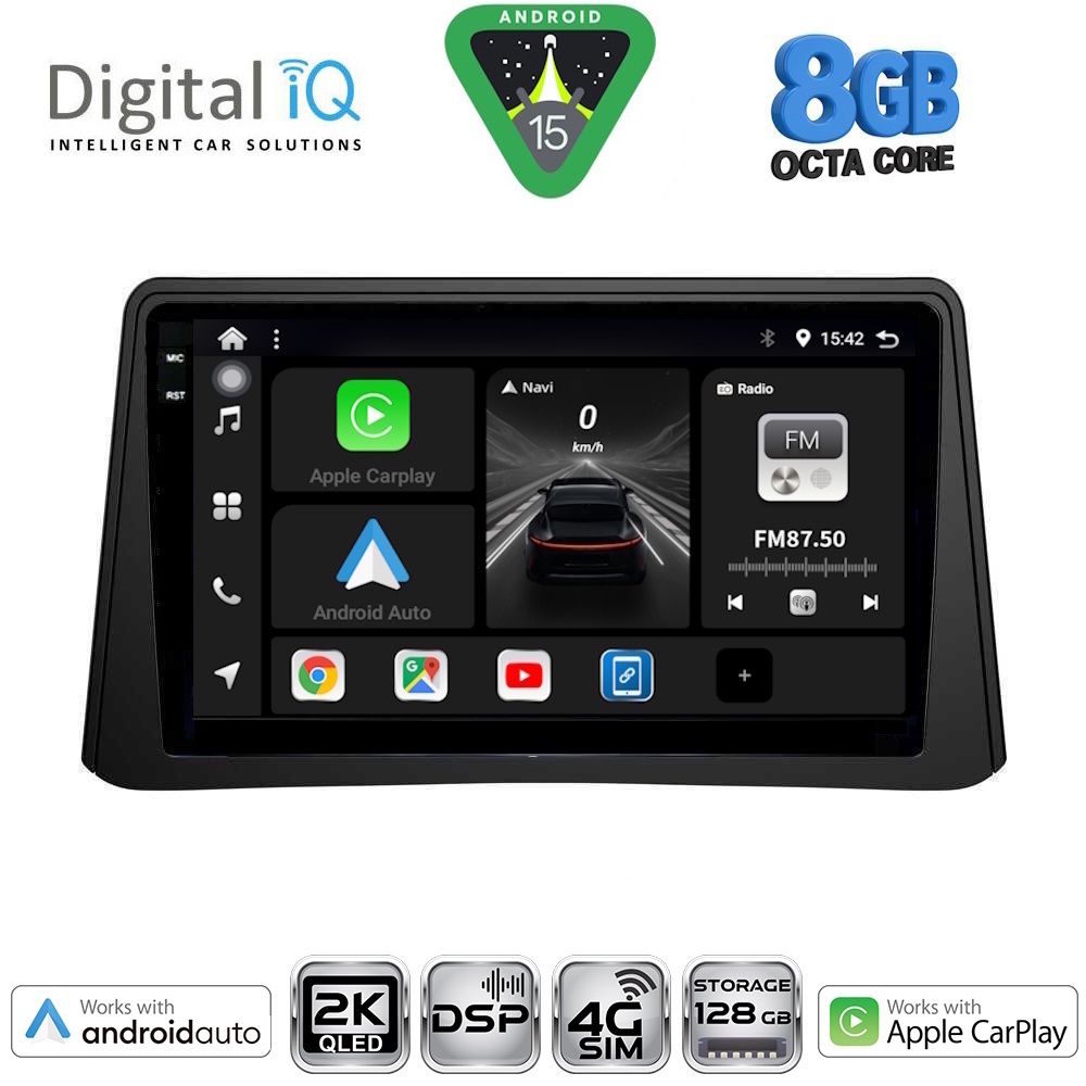 Βλησαρούλης Car Center - DIGITAL IQ BXF 11496_CPAA (9inc) MULTIMEDIA TABLET for OPEL MOKKA mod. 2012-2015