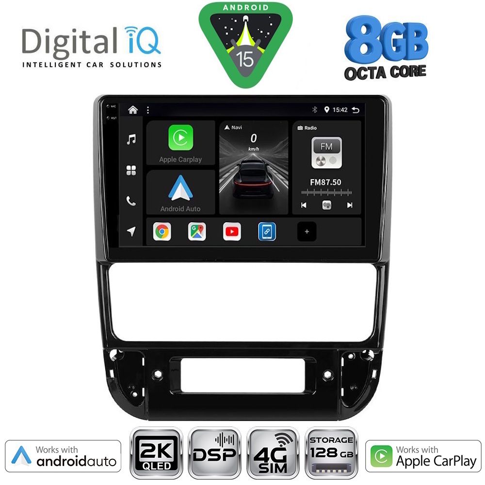 Βλησαρούλης Car Center - DIGITAL IQ BXF 11516_CPAA (9inc) MULTIMEDIA TABLET for PEUGEOT 406 mod. 1998-2004