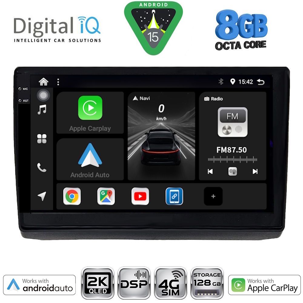 Βλησαρούλης Car Center - DIGITAL IQ BXF 11558_CPAA (10inc) MULTIMEDIA TABLET for OPEL VIVARO – RENAULT TRAFIC - NISSAN PRIMASTAR mod. 2004-2015