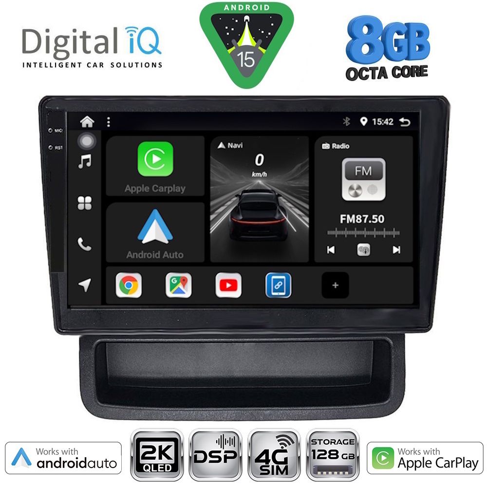 Βλησαρούλης Car Center - DIGITAL IQ BXF 11559_CPAA (10inc) MULTIMEDIA TABLET for OPEL VIVARO – RENAULT TRAFIC - NISSAN PRIMASTAR mod. 2004-2015