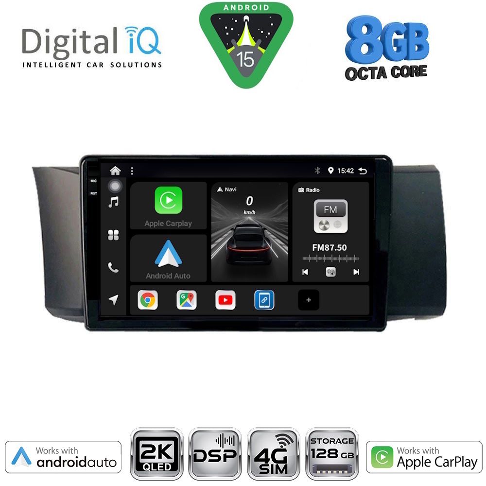 Βλησαρούλης Car Center - DIGITAL IQ BXF 11669_CPAA (9inc) MULTIMEDIA TABLET for TOYOTA GT86 - SUBARU BRZ mod. 2012-2026