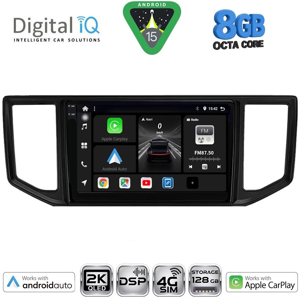 Βλησαρούλης Car Center - DIGITAL IQ BXF 11753_CPAA (10inc) MULTIMEDIA TABLET for VW CRAFTER mod. 2017-2026