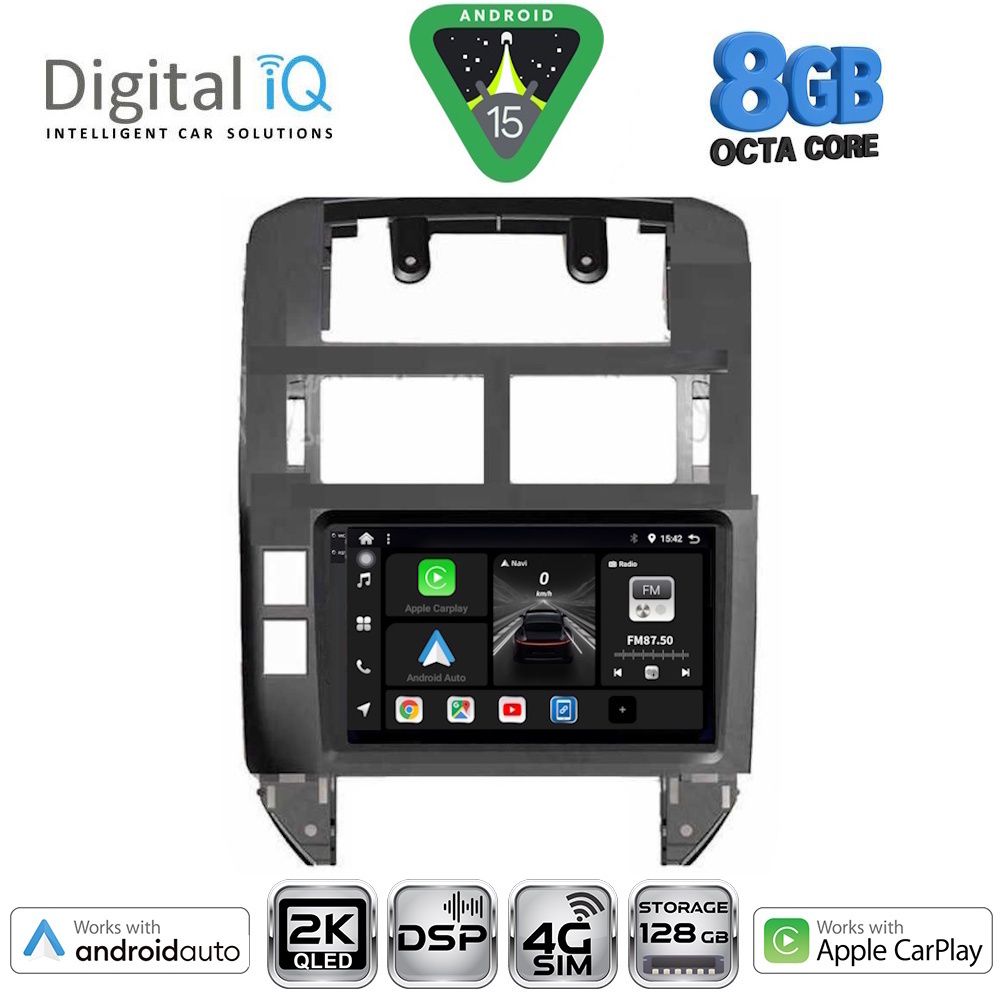 Βλησαρούλης Car Center - DIGITAL IQ BXF 11755_CPAA (9inc) MULTIMEDIA TABLET for VW POLO mod. 2002-2009