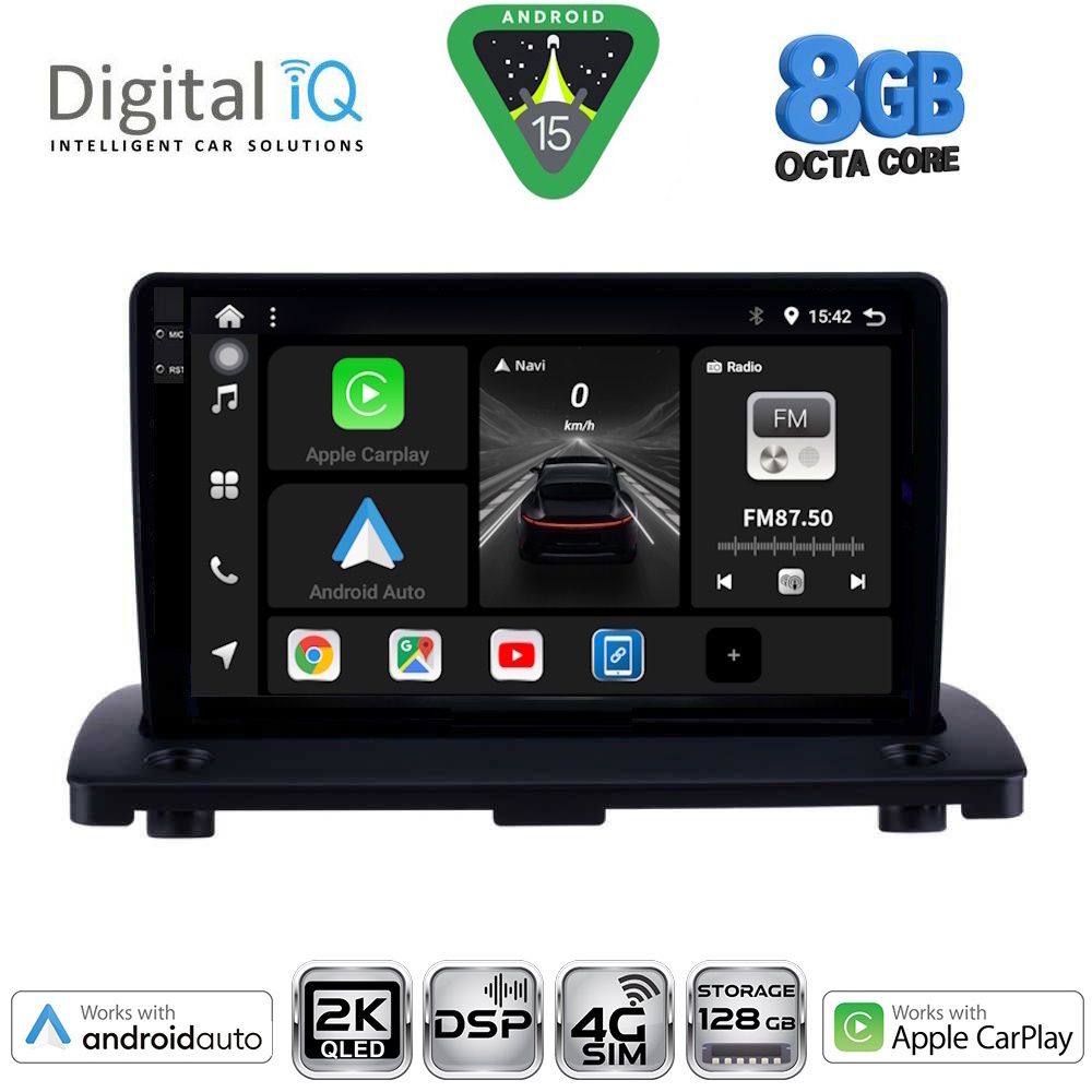 Βλησαρούλης Car Center - DIGITAL IQ BXF 11789_CPAA (9inc) MULTIMEDIA TABLET for VOLVO XC90 mod. 2002-2014