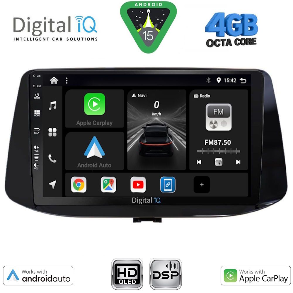 Βλησαρούλης Car Center - DIGITAL IQ BXF 6233_CPAA (9inc) MULTIMEDIA TABLET for HYUNDAI i30  mod. 2018-2025