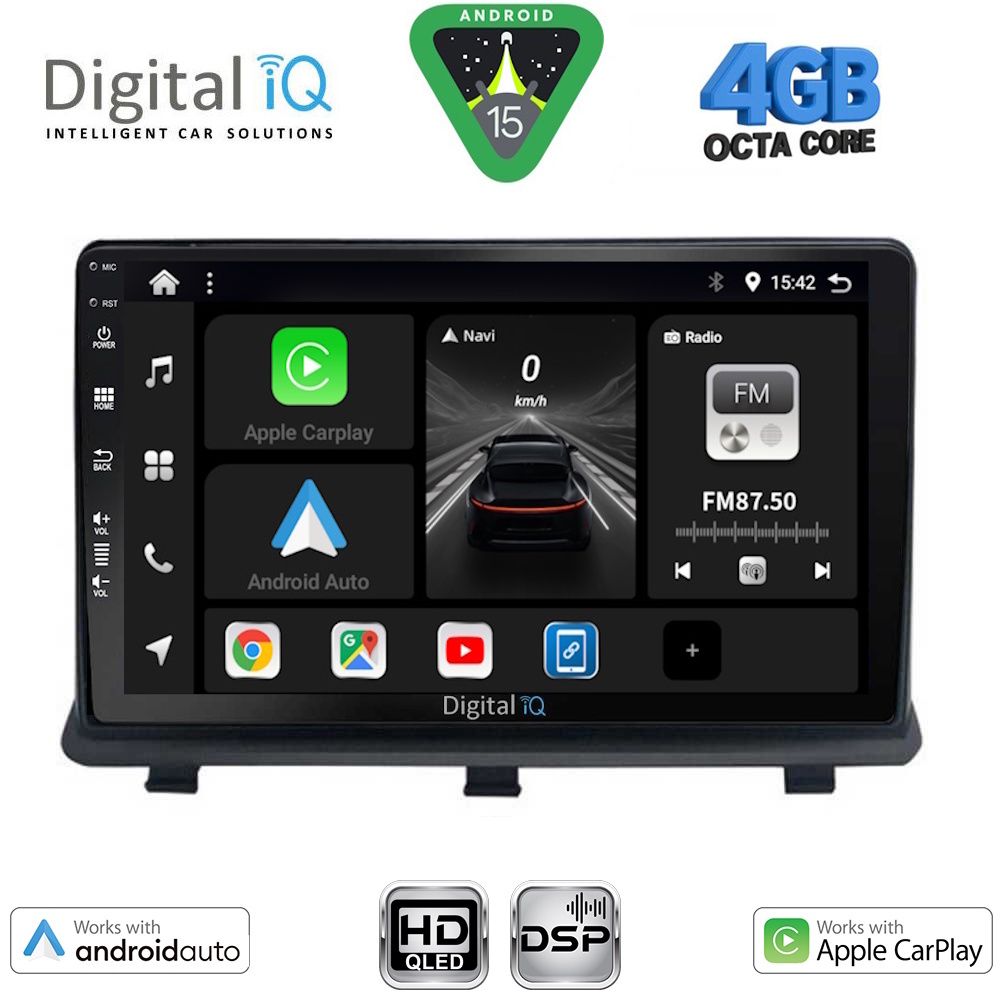 Βλησαρούλης Car Center - DIGITAL IQ BXF 6480_CPAA (9inc) MULTIMEDIA TABLET for OPEL ANTARA mod. 2006-2016