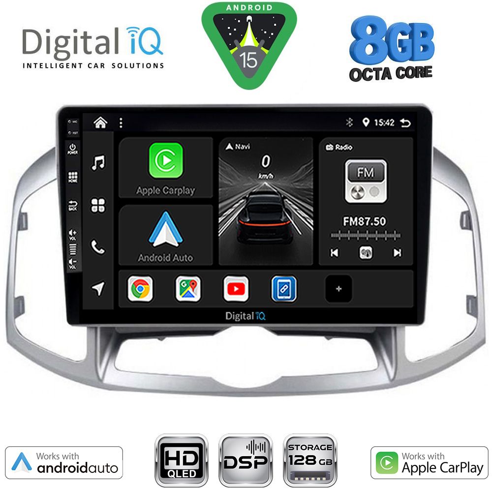Βλησαρούλης Car Center - DIGITAL IQ BXF 7071_CPAA (10inc) MULTIMEDIA for CHEVROLET CAPTIVA mod. 2012-2018