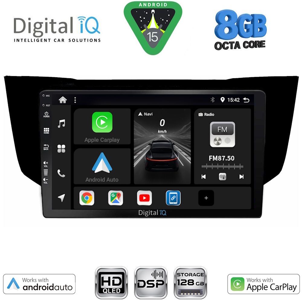 Βλησαρούλης Car Center - DIGITAL IQ BXF 7345BL_CPAA (9inc) MULTIMEDIA TABLET for LEXUS RX 300 – 400 mod. 2003-2008