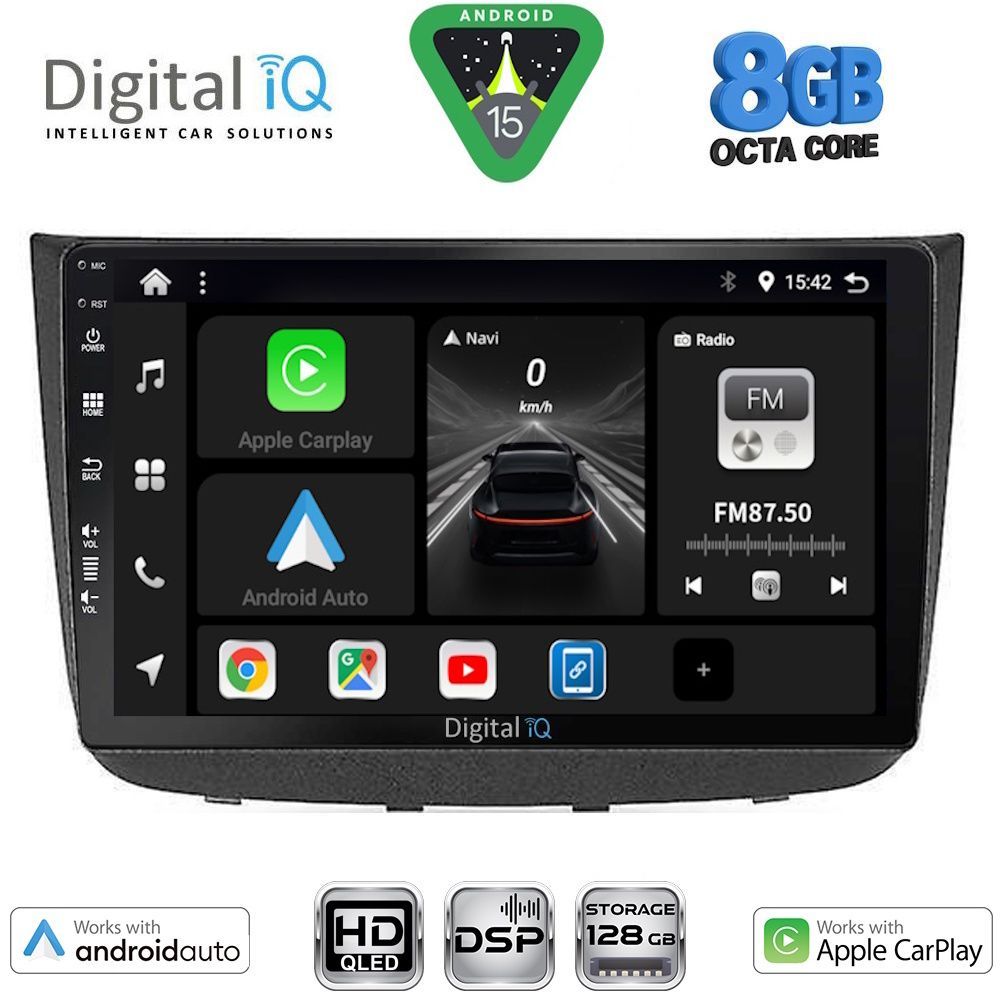Βλησαρούλης Car Center - DIGITAL IQ BXF 7420_CPAA (10inc) MULTIMEDIA TABLET for MERCEDES VITO - VIANO (W639) mod. 2003-2007