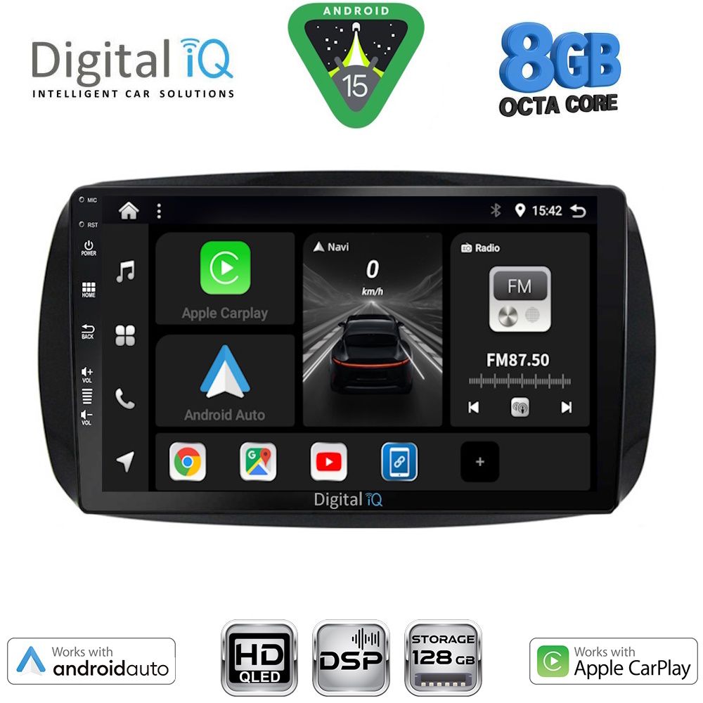 Βλησαρούλης Car Center - DIGITAL IQ BXF 7623_CPAA (9inc) MULTIMEDIA TABLET SMART (453) mod. 2016-2024