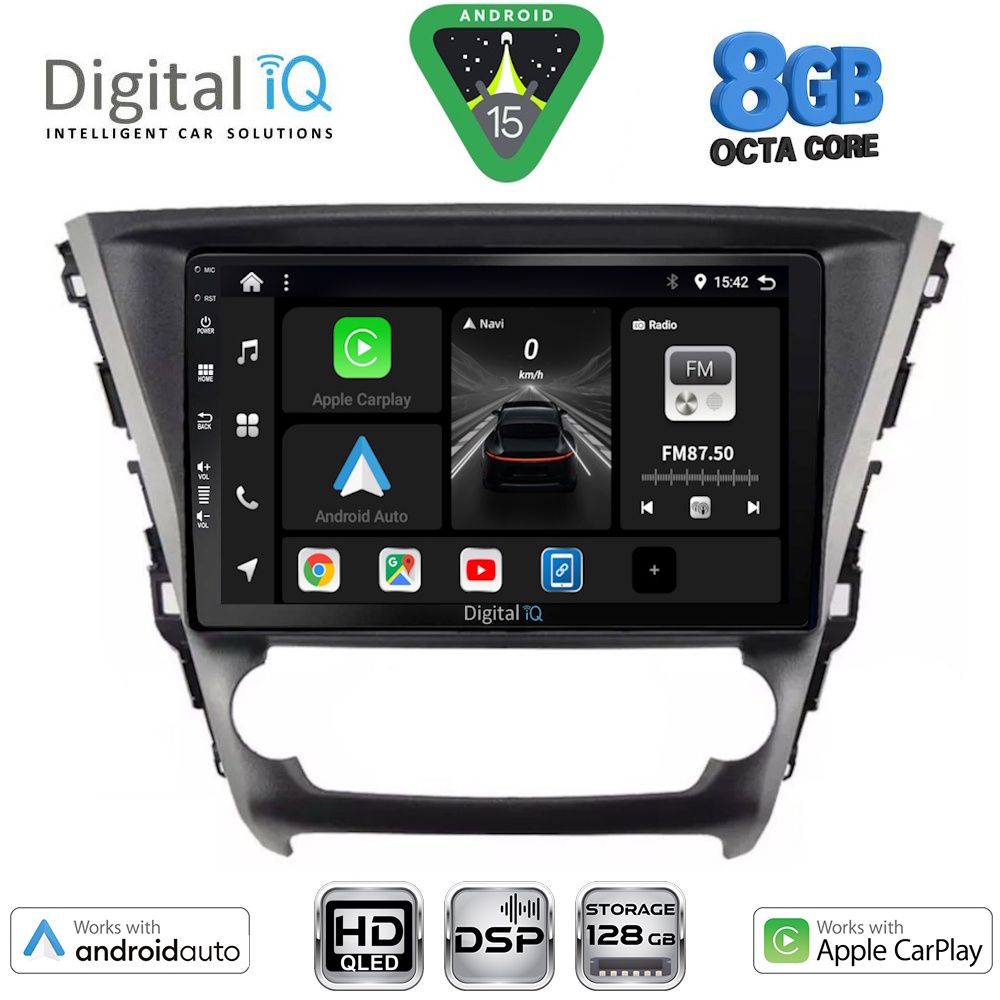 Βλησαρούλης Car Center - DIGITAL IQ BXF 7706_CPAA (10inc) MULTIMEDIA TABLET for TOYOTA AVENSIS mod. 2016-2019