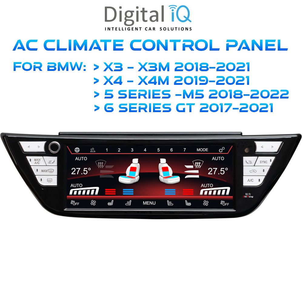 Βλησαρούλης Car Center - DIGITAL IQ FZ 2025_CC (TOUCHSCREEN CLIMATE CONTROL PANEL (8.8") for BMW X3 - X4 - S.5 - S.6 mod 2017-2022)