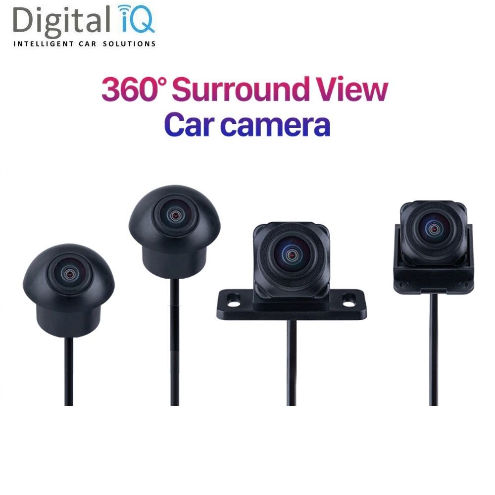 Βλησαρούλης Car Center - DIGITAL IQ CAM 360° - SET 4 CAMERAS ΠΑΝΟΡΑΜΙΚΗΣ ΘΕΑΣΗΣ (360ο BIRDVIEW) για οθόνες ANDROID DIGITAL IQ σειράς BXF-BXK