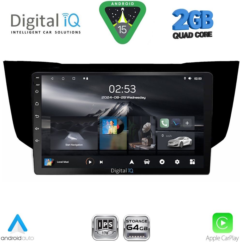 Βλησαρούλης Car Center - DIGITAL IQ RSD 1345BL_CPA (9inc) MULTIMEDIA TABLET for LEXUS RX 300 – 400 mod. 2003-2008