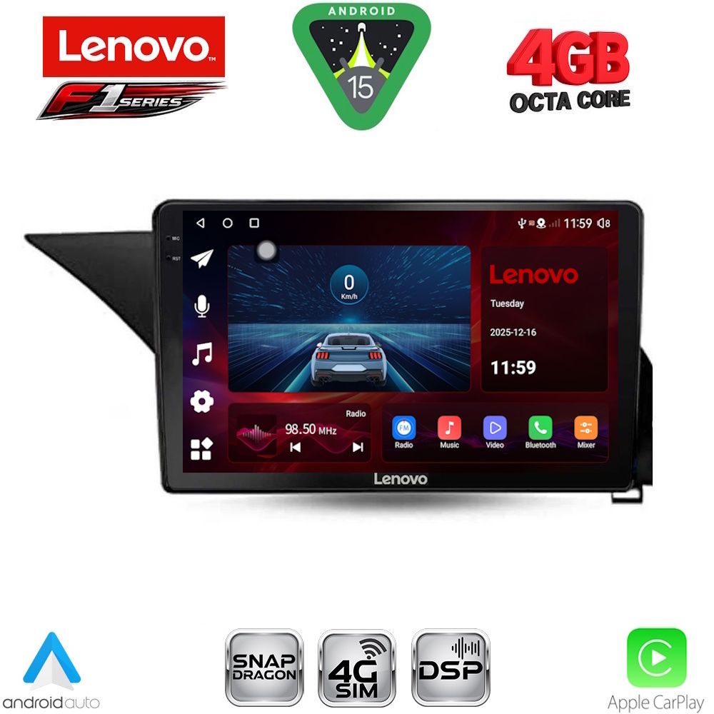 Βλησαρούλης Car Center - LENOVO SSQ 9410_CPA (10inc) MULTIMEDIA TABLET for MERCEDES E (W212) mod. 2012-2014 (NTG 4.5)