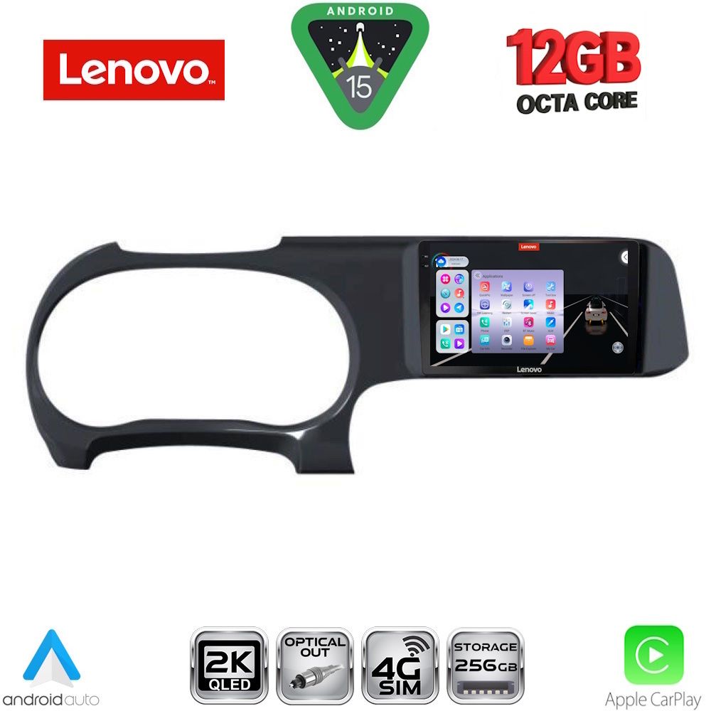 Βλησαρούλης Car Center - LENOVO SSZ 12225_CPA (9inc) MULTIMEDIA TABLET for HYUNDAI i10 mod. 2020-2026