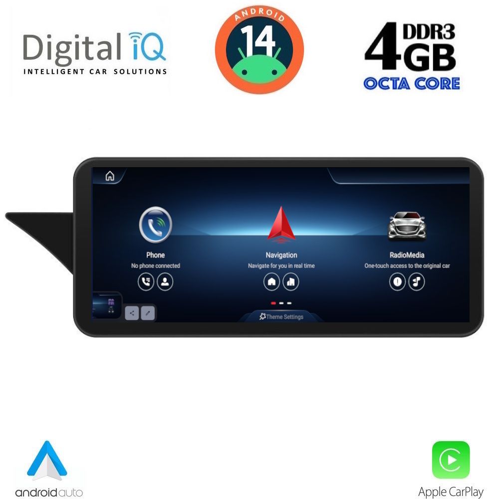 Βλησαρούλης Car Center - DIGITAL IQ TPG 15996_CPA (10.25inc) (NTG 4.5) MULTIMEDIA SYSTEM for MERCEDES GLK (X204) mod. 2013-2016