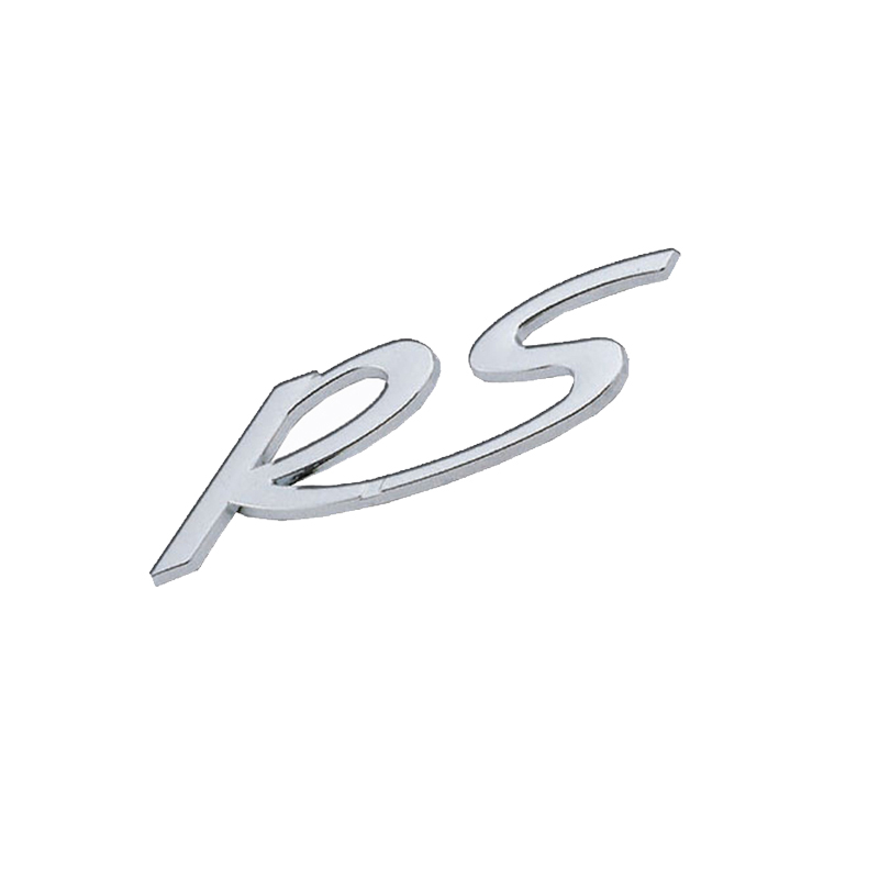 Βλησαρούλης Car Center - Αυτοκόλλητo Χρωμίου 3D ''RS'' 11cm x 4.5cm 1 Τεμάχιο