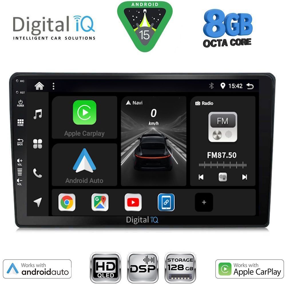 Βλησαρούλης Car Center - DIGITAL IQ BXF 7360_CPAA (9inc) MULTIMEDIA TABLET for MAZDA 2 mod. 2002-2007