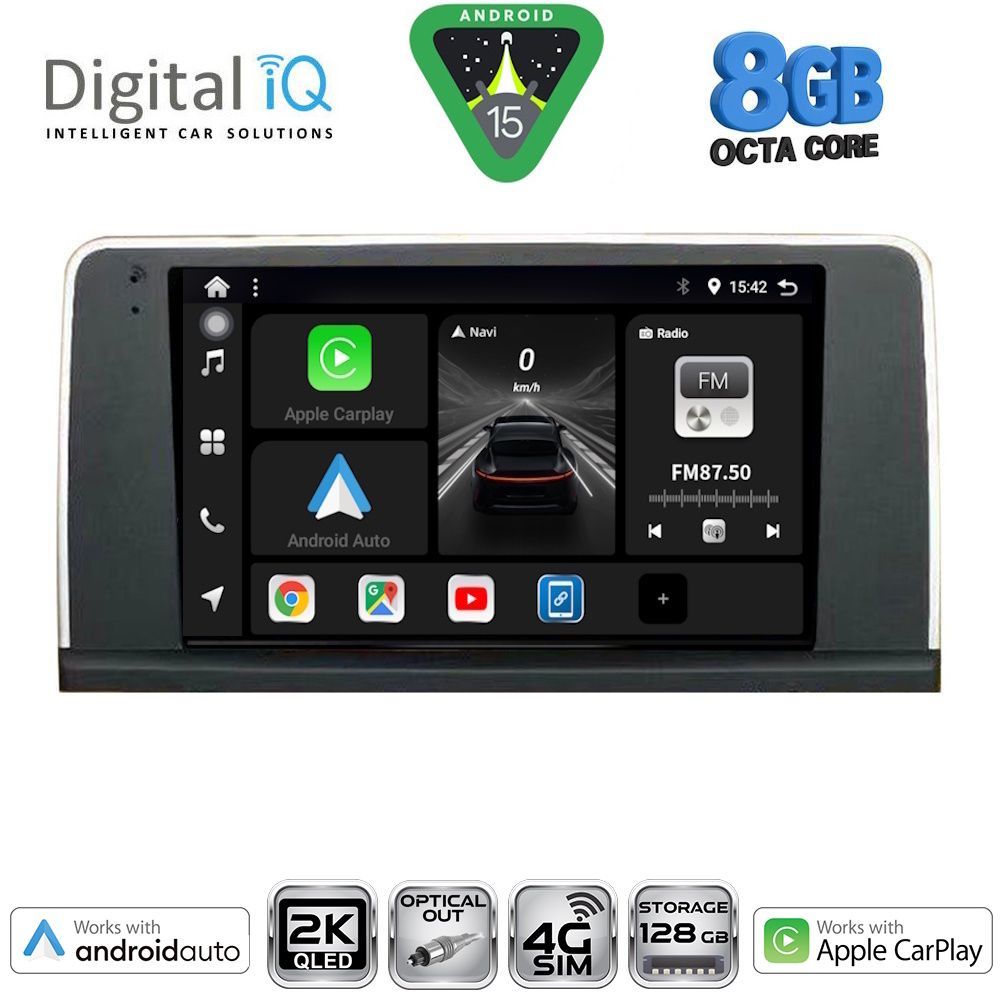 Βλησαρούλης Car Center - DIGITAL IQ BXK 20062_CPAA (9inc) (NBT) MULTIMEDIA TABLET for BMW X5 (E70) – X6 (E71) mod. 2013-2016