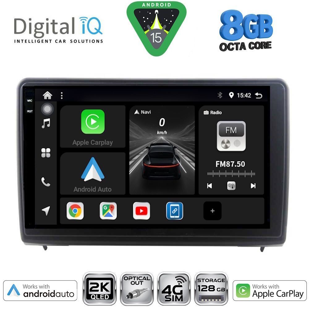 Βλησαρούλης Car Center - DIGITAL IQ BXK 20151_CPAA (10inc) MULTIMEDIA TABLET for FORD ECOSPORT mod. 2018-2023
