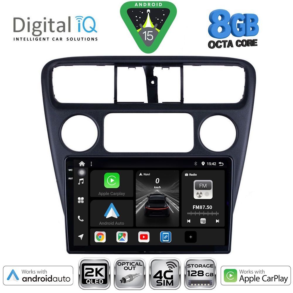 Βλησαρούλης Car Center - DIGITAL IQ BXK 20181_CPAA (9inc) MULTIMEDIA TABLET for HONDA ACCORD COUPE mod. 1998-2004