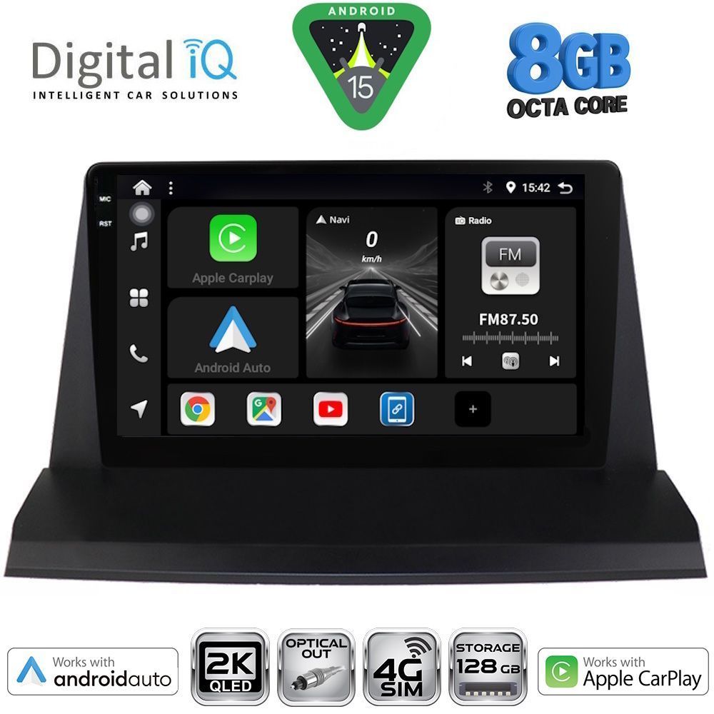 Βλησαρούλης Car Center - DIGITAL IQ BXK 20350_CPAA (9inc) MULTIMEDIA TABLET for LEXUS NX 200 mod. 2014-2022