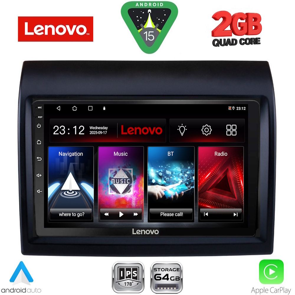 Βλησαρούλης Car Center - LENOVO LVD 2141_CPA (9inc) MULTIMEDIA TABLET for FIAT DUCATO – CITROEN JUMPER – PEUGEOT BOXER mod. 2011-2021