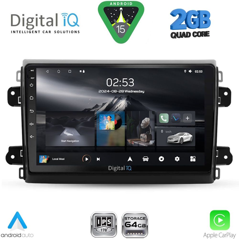 Βλησαρούλης Car Center - DIGITAL IQ RSD 1143_CPA (9inc) MULTIMEDIA TABLET for FIAT DUCATO mod. 2021-2026