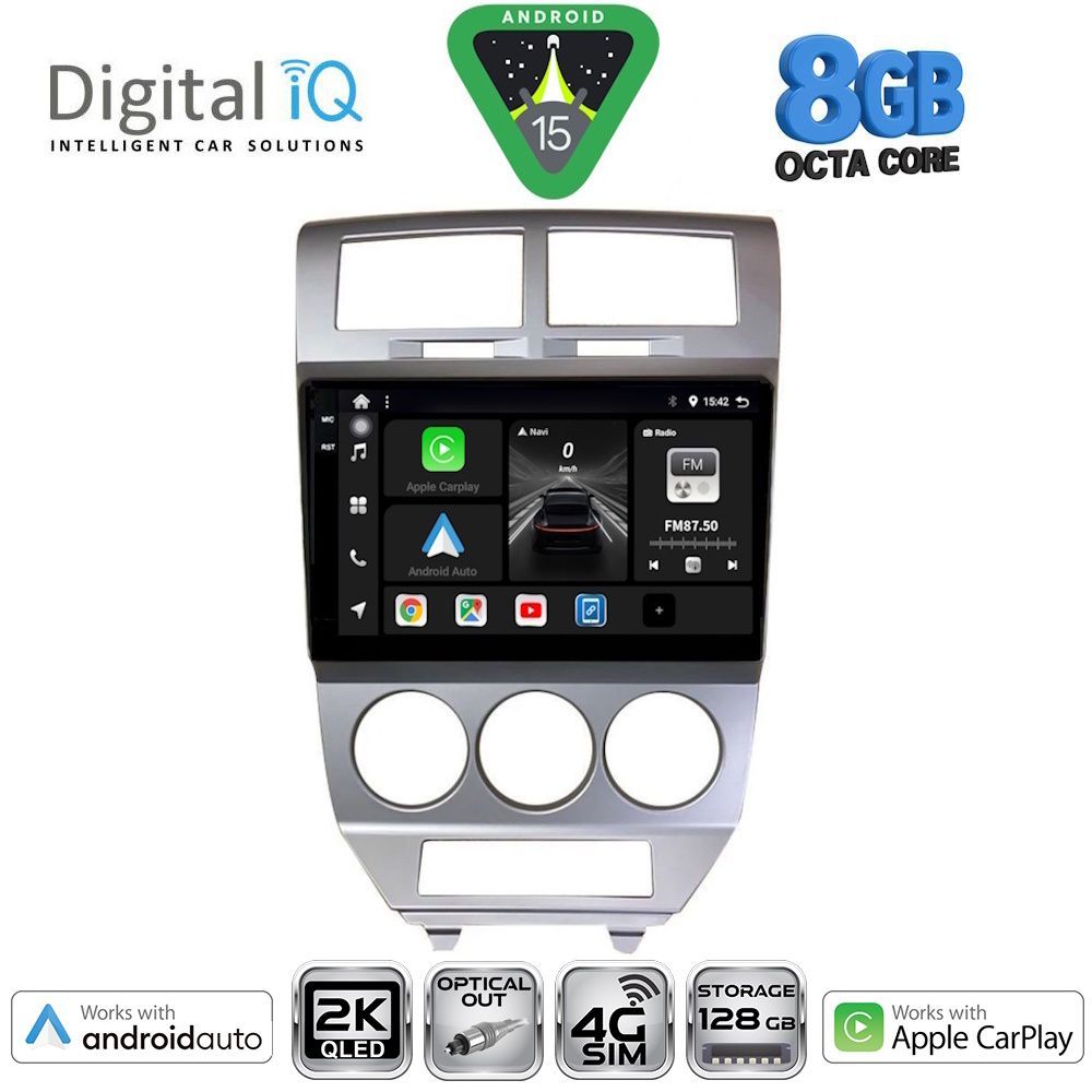 Βλησαρούλης Car Center - DIGITAL IQ BXK 20275_CPAA (10inc) MULTIMEDIA TABLET for DODGE CALIBER mod. 2006-2012