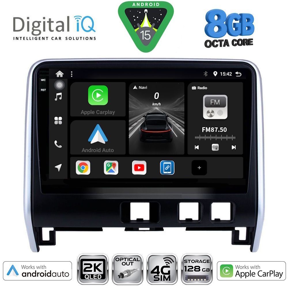 Βλησαρούλης Car Center - DIGITAL IQ BXK 20471_CPAA (10inc) MULTIMEDIA TABLET for NISSAN SERENA mod. 2016-2022