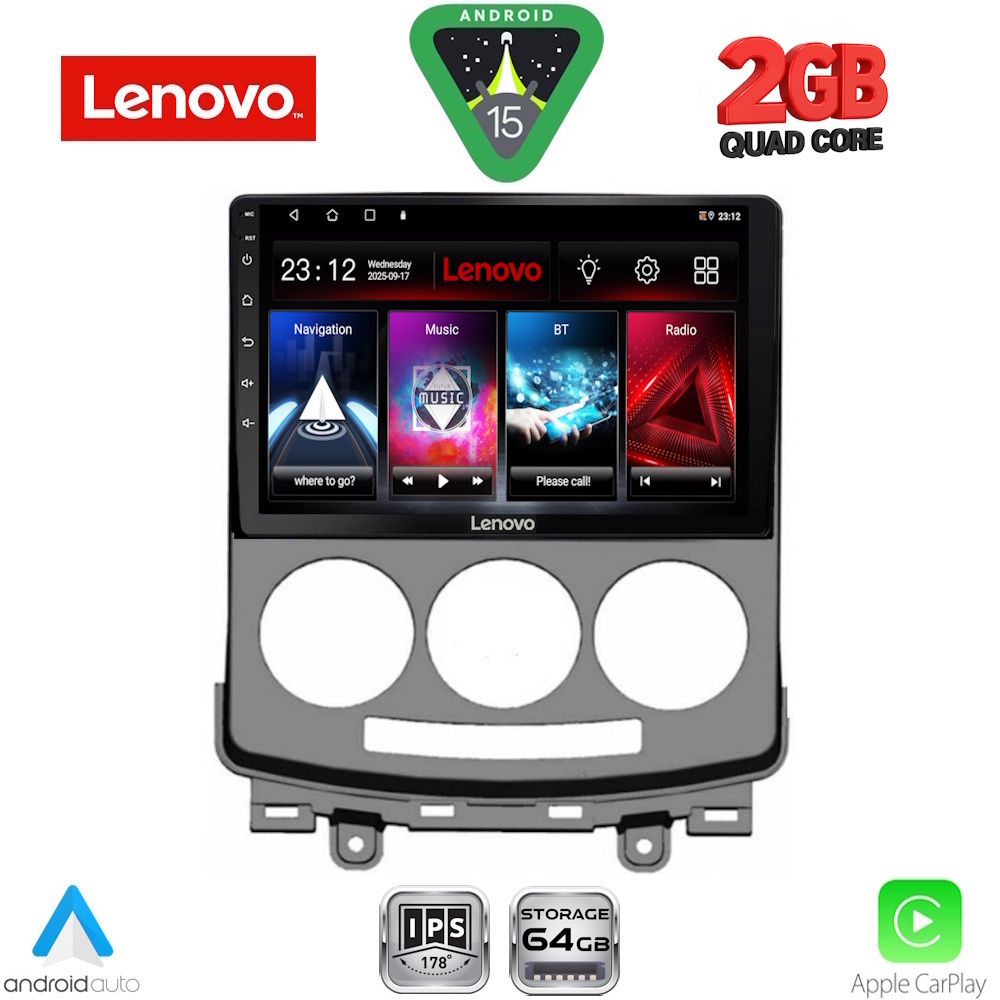 Βλησαρούλης Car Center - LENOVO LVD 2370_CPA (9inc) MULTIMEDIA TABLET for MAZDA 5  mod. 2004-2010