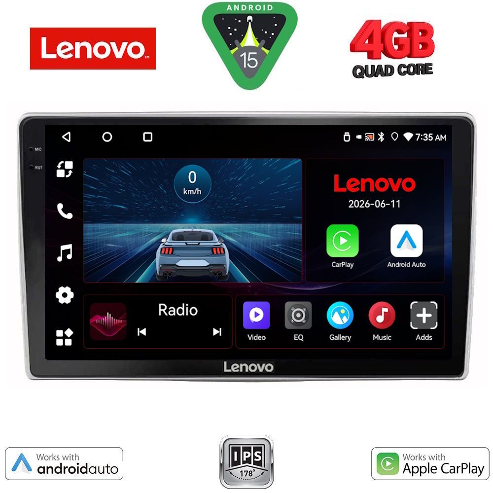 Βλησαρούλης Car Center - LENOVO LVE 8028_CPAA (9inc) MULTIMEDIA TABLET for ALFA ROMEO MITO mod. 2008-2018